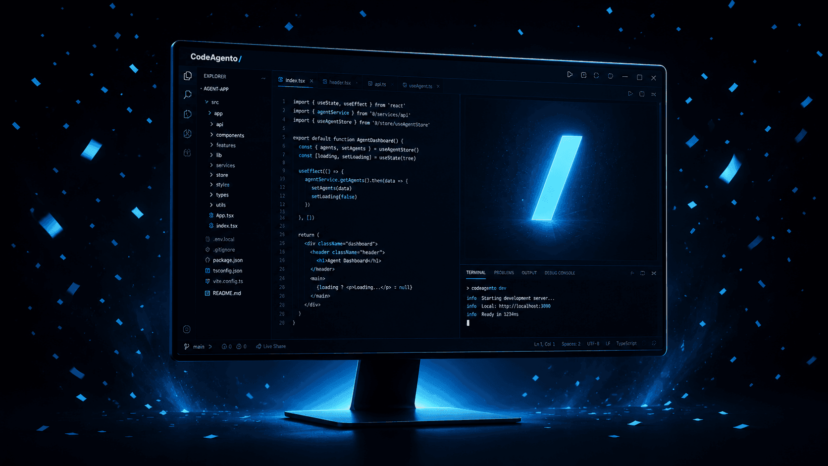 Introducing CodeAgento: The AI-Powered Developer IDE