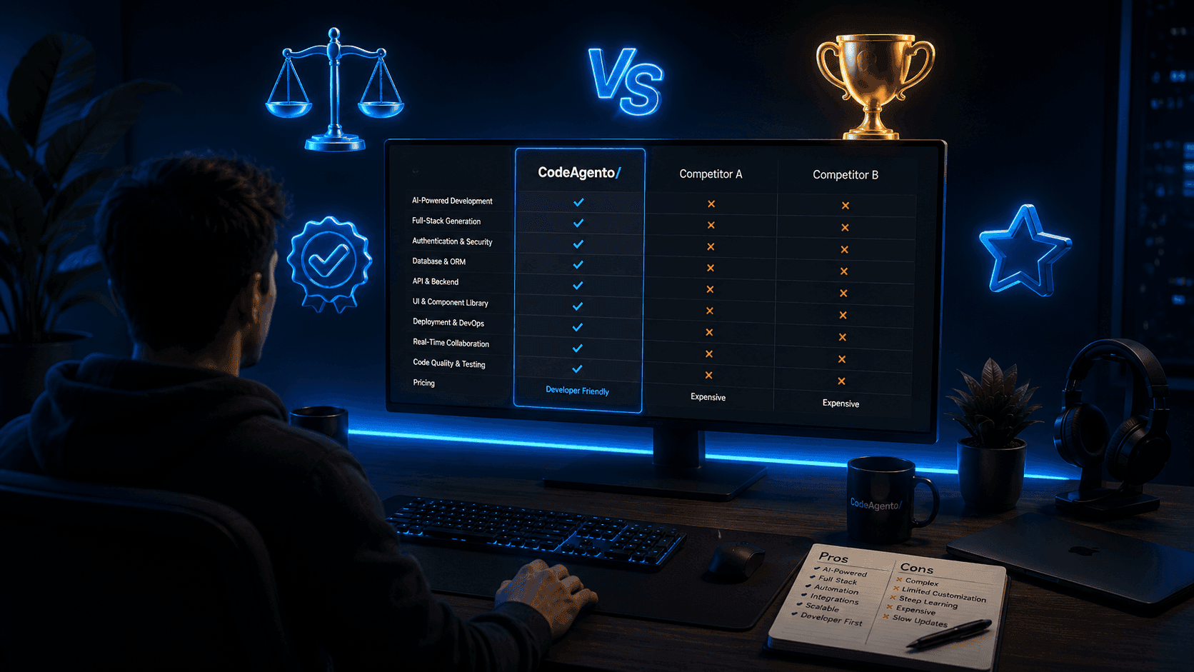 CodeAgento comparison
