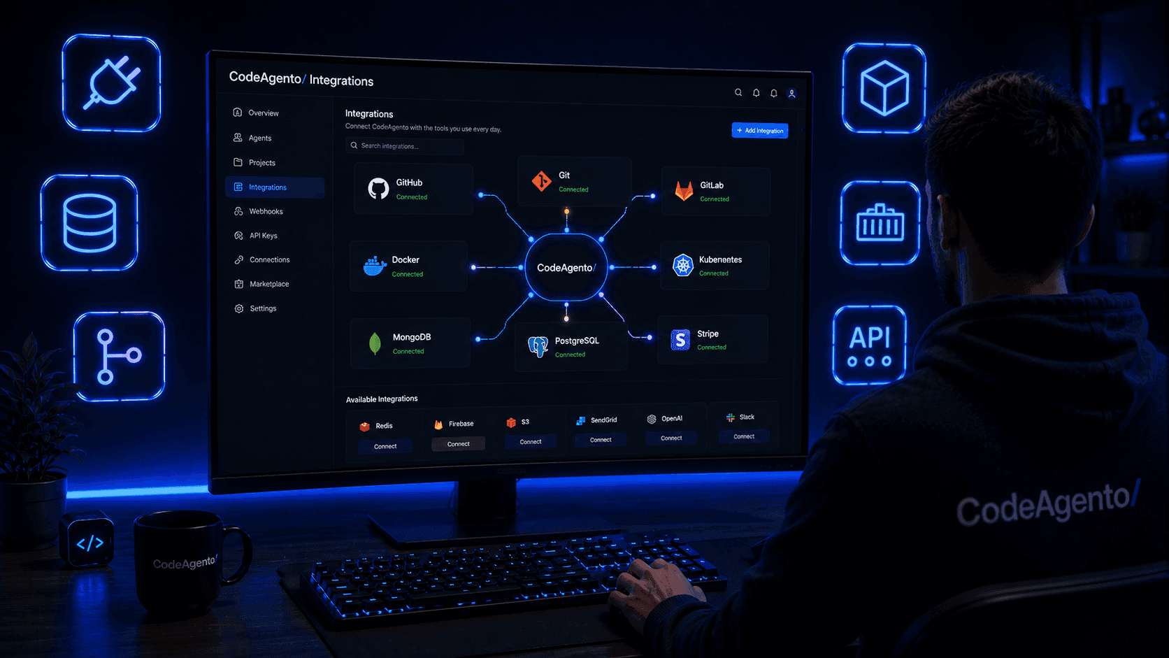 CodeAgento integrations hub