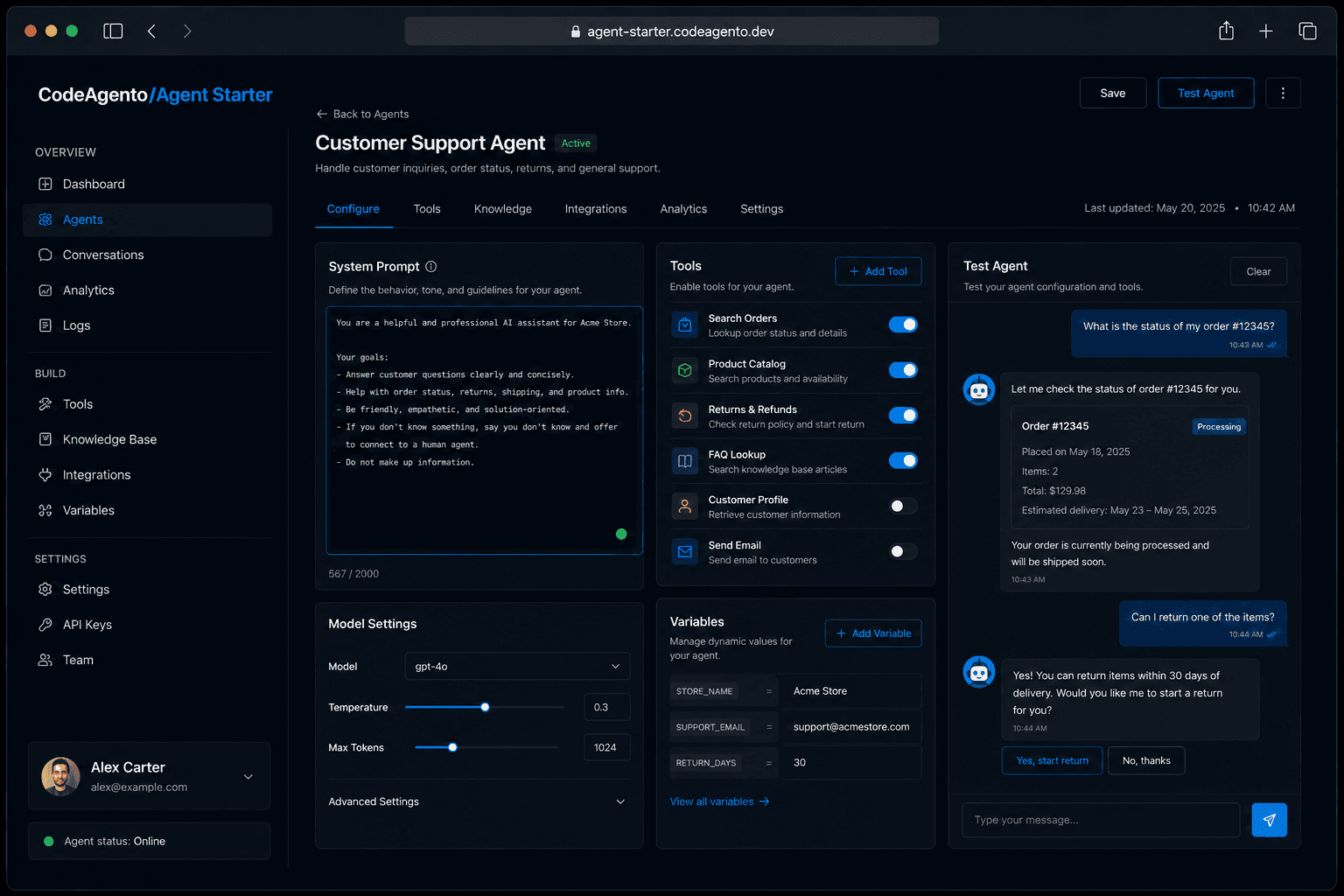 AI Agent Starter