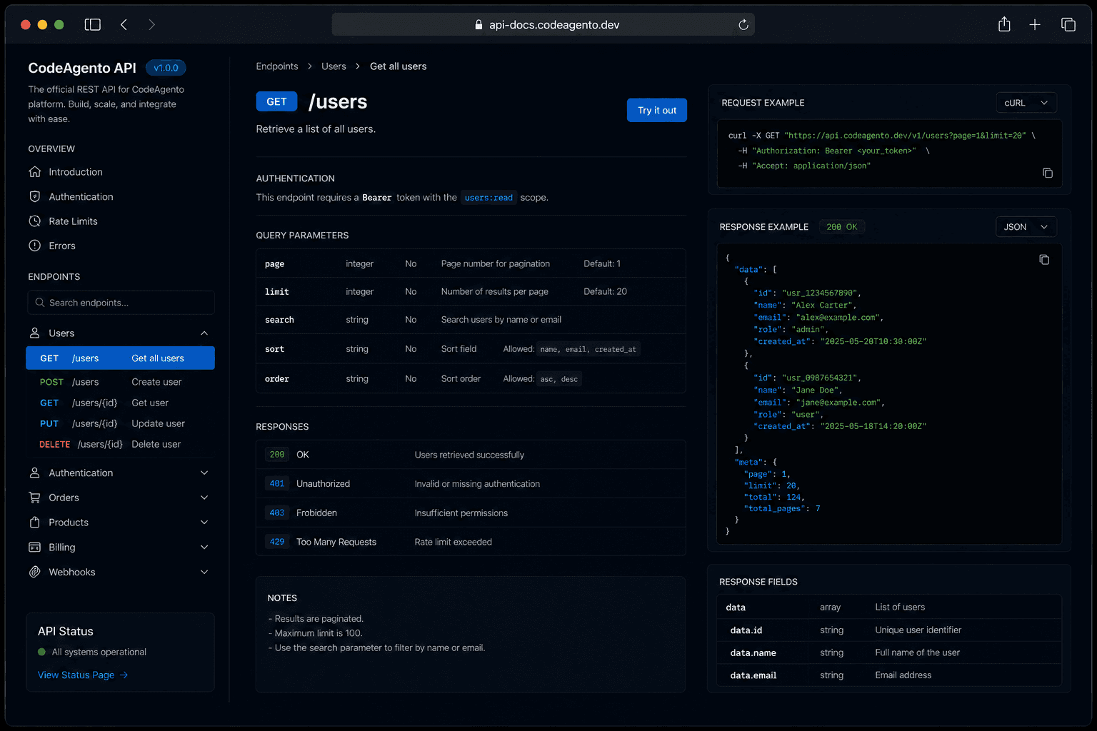 REST API Starter
